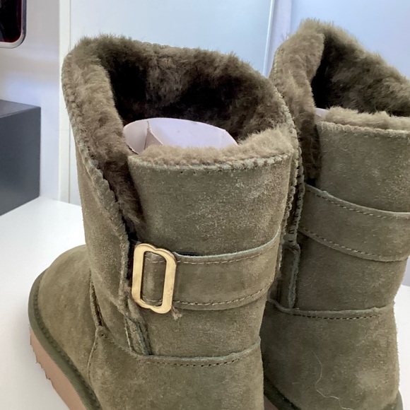 \Style & Co.\ NWT Teenyy Olive Booties - Picture 6 of 14